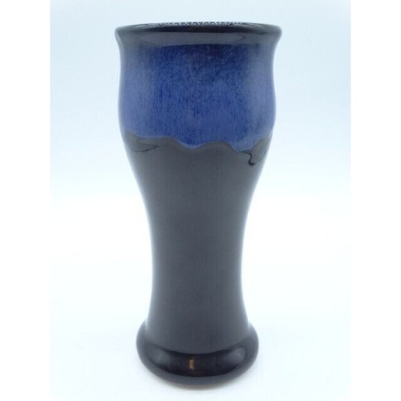 Georgia Renaissance Festival 2011 Stein Blue Drip Grey Fox Pottery Cup Mug - Picture 5 of 10